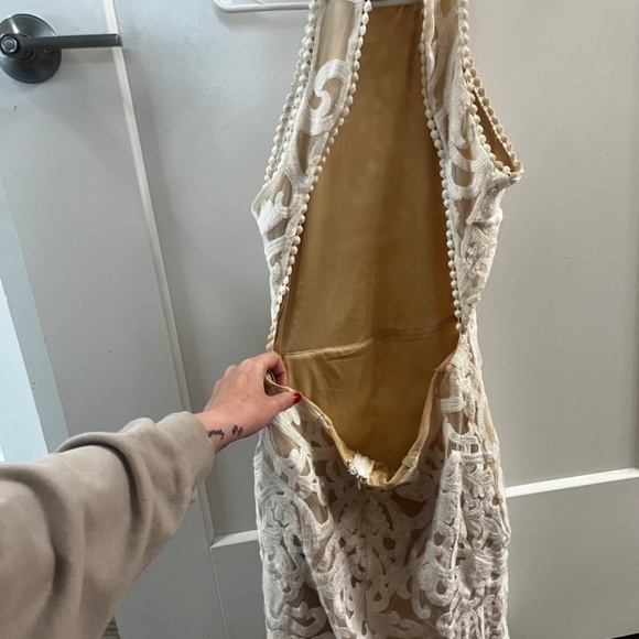 White Lace Dress - Picture 2 of 3